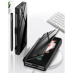 GKK Flip Funda de teléfono pintada de vidrio...