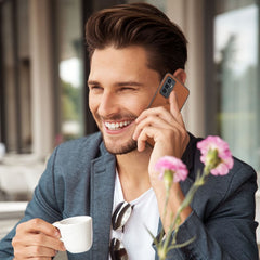 Funda para teléfono Skin Feel PU + TPU + PC ...