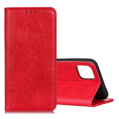 Estuche de cuero con tapa horizontal con tex...