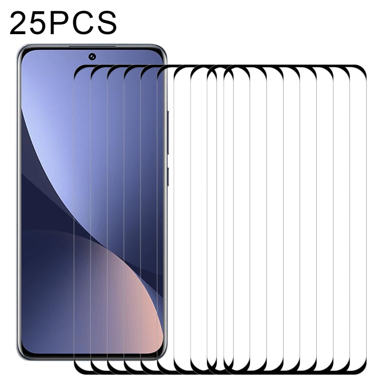 25 PCS 9H HD 3D Película de vidrio templado ...