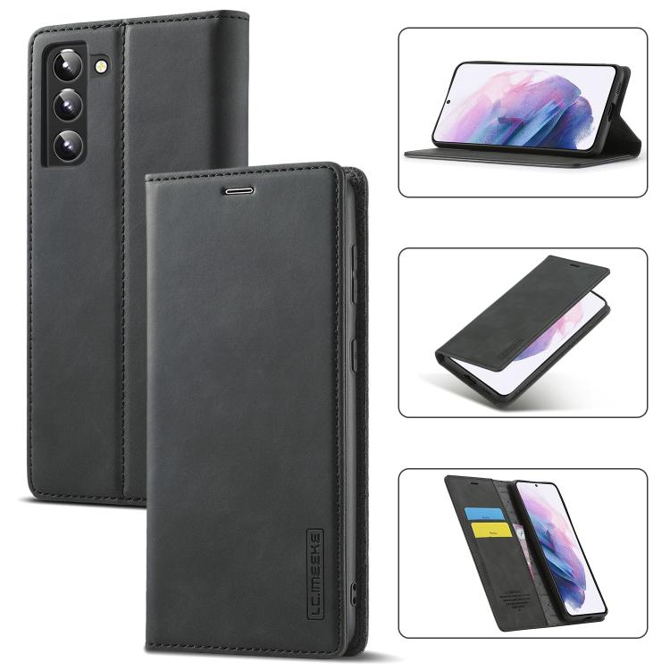 LC.IMEEKE Soft PU + TPU Estuche magnético de...