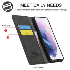 LC.IMEEKE Soft PU + TPU Estuche magnético de...