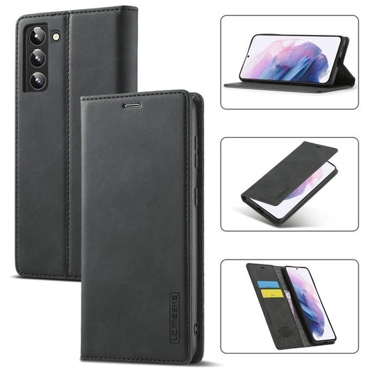 LC.IMEEKE Soft PU + TPU Estuche magnético de...