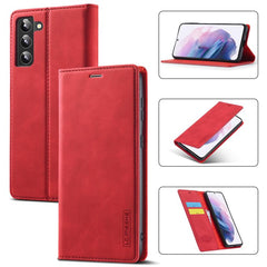 LC.IMEEKE Soft PU + TPU Estuche magnético de...