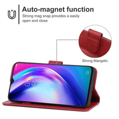 Funda de cuero para teléfono, For Alcatel 1C...