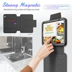 Funda magnética de cuero para tableta Smart ...