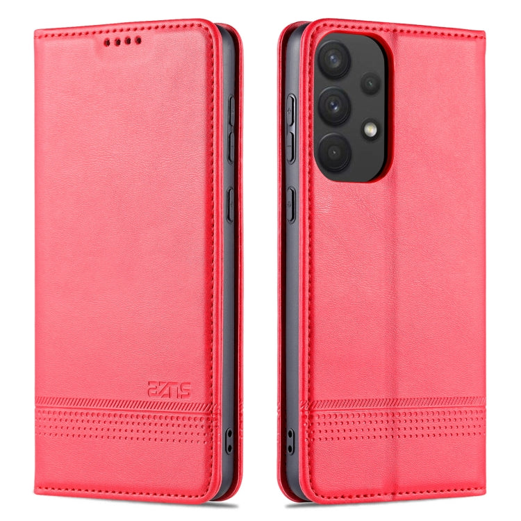 AZNS Funda de cuero con tapa horizontal con ...
