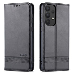 AZNS Funda de cuero con tapa horizontal con ...