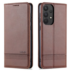 AZNS Funda de cuero con tapa horizontal con ...