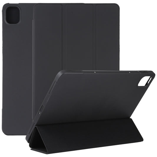 Estuche de tableta de cuero de tres pliegues...