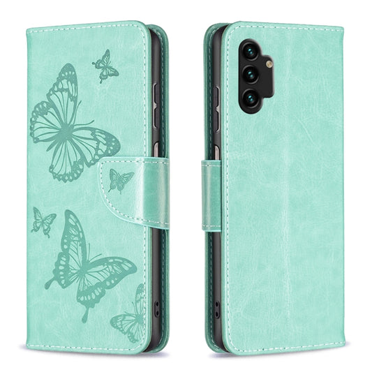 Estuche para teléfono de cuero con dos marip...