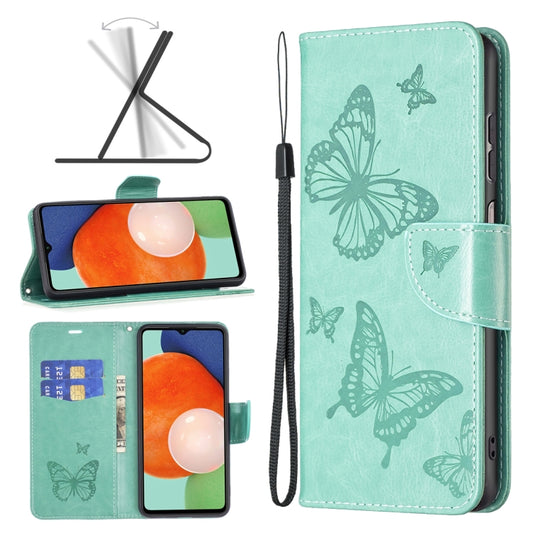 Estuche para teléfono de cuero con dos marip...