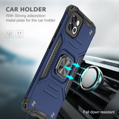 Armadura magnética TPU + Funda para teléfono...