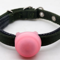 Pet Collar Tracker Case con luz para AirTag