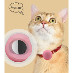 Pet Collar Tracker Case con luz para AirTag