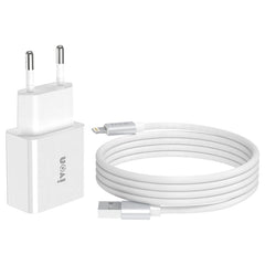 IVON AD-35 2 en 1 18W QC3.0 Puerto USB Carga...