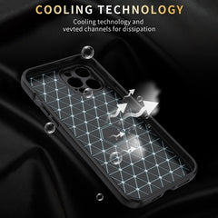 Litchi Texture Sliding Camshield TPU Funda p...