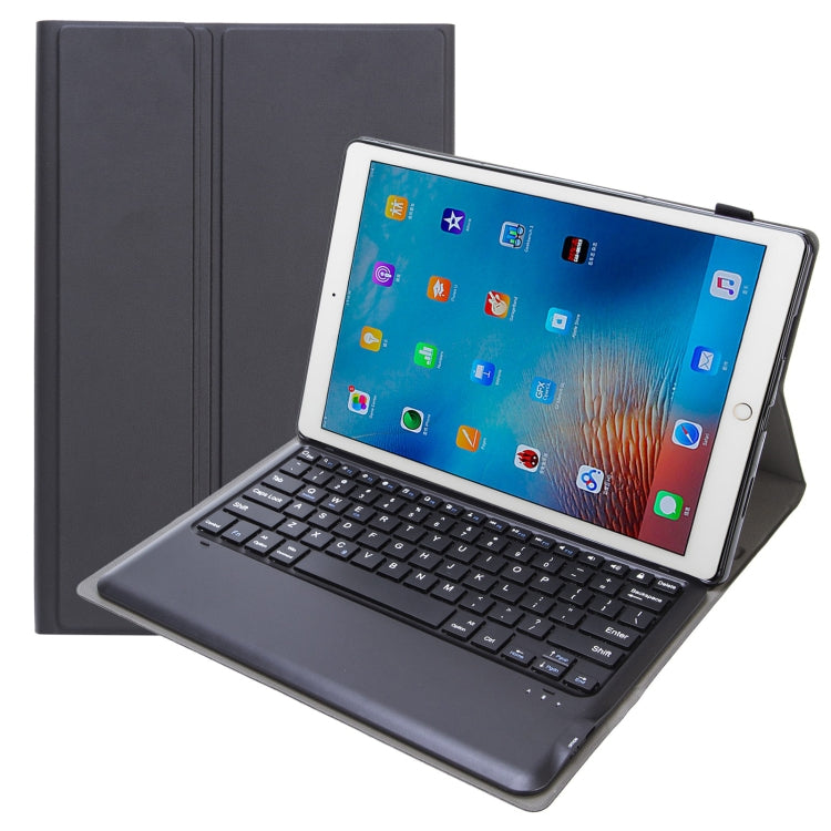 Estuche de cuero con teclado Bluetooth desmo...