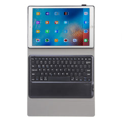 Estuche de cuero con teclado Bluetooth desmo...