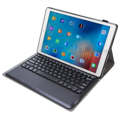 Estuche de cuero con teclado Bluetooth desmo...