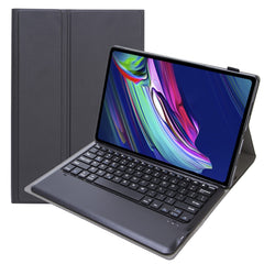 Estuche de cuero con teclado Bluetooth desmo...