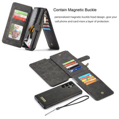 CaseMe-007 Estuche de cuero multifuncional d...