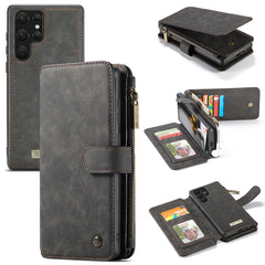 CaseMe-007 Estuche de cuero multifuncional d...