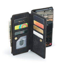 CaseMe C30 Estuche de cuero multifuncional p...