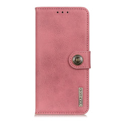 Funda de cuero con tapa horizontal con textu...