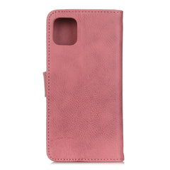 Funda de cuero con tapa horizontal con textu...