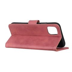 Funda de cuero con tapa horizontal con textu...