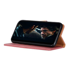 Funda de cuero con tapa horizontal con textu...