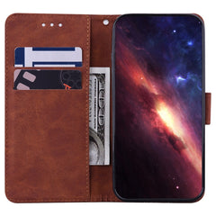 Estuche para teléfono de cuero con relieve g...