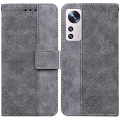 Estuche para teléfono de cuero con relieve g...
