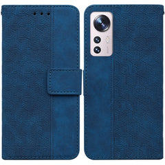 Estuche para teléfono de cuero con relieve g...