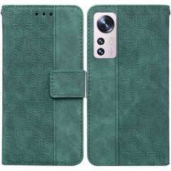 Estuche para teléfono de cuero con relieve g...