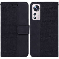 Estuche para teléfono de cuero con relieve g...