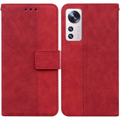 Estuche para teléfono de cuero con relieve g...