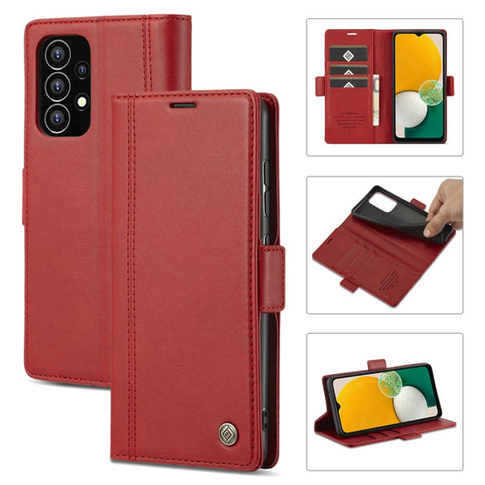 LC.IMEEKE Hebilla magnética PU + TPU Funda d...