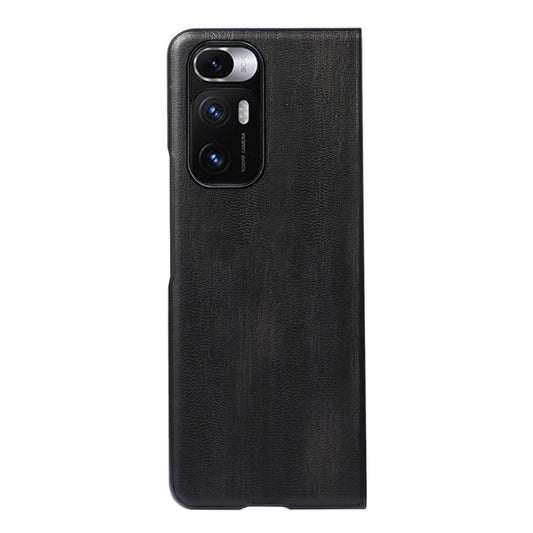 Funda de teléfono PU con textura de vaca ama...