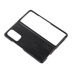 Funda de teléfono PU con textura de vaca ama...