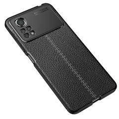Litchi Texture TPU Funda para teléfono a pru...