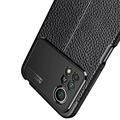 Litchi Texture TPU Funda para teléfono a pru...