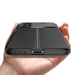 Litchi Texture TPU Funda para teléfono a pru...