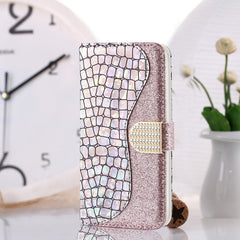 Estuche para teléfono de cuero de cocodrilo ...