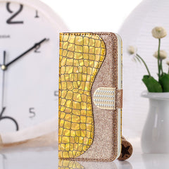 Estuche para teléfono de cuero de cocodrilo ...