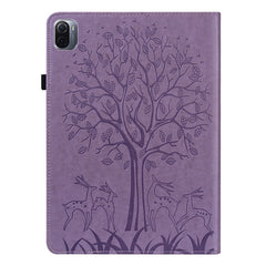 Estuche para tableta de cuero estampado pren...
