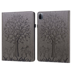 Estuche para tableta de cuero estampado pren...