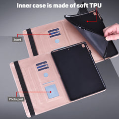 Estuche para tableta de cuero TPU + PU con p...