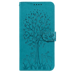 Estuche para teléfono de cuero con tapa pren...